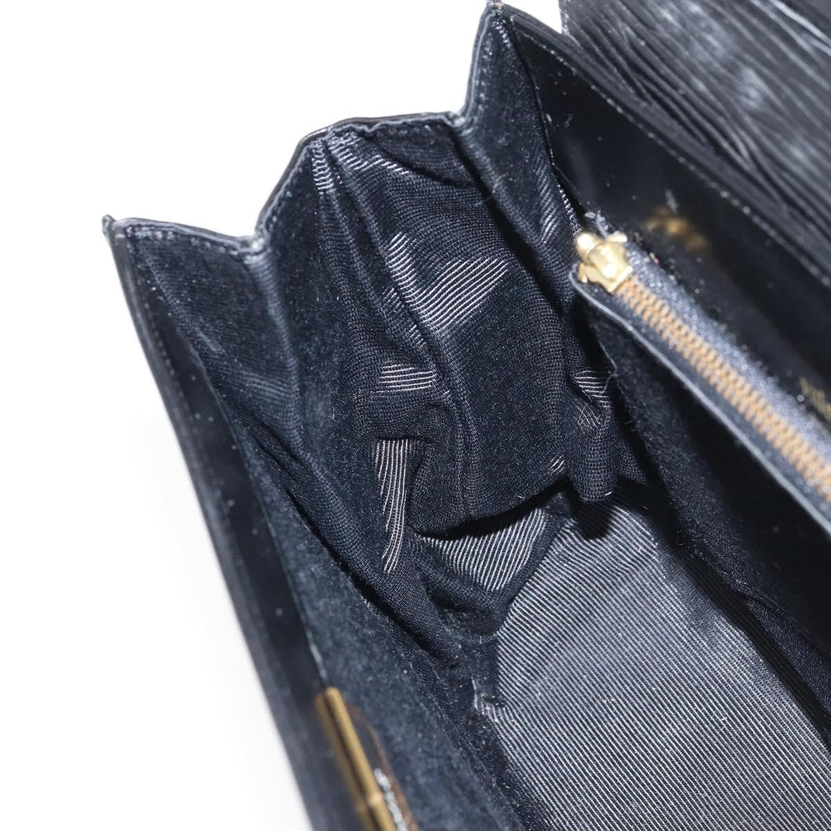 Valentino Garavani Vintage Handbag Leather, BLACK, LEATHER, Handbag