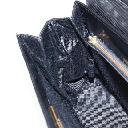 Valentino Garavani Vintage Handbag Leather, BLACK, LEATHER, Handbag