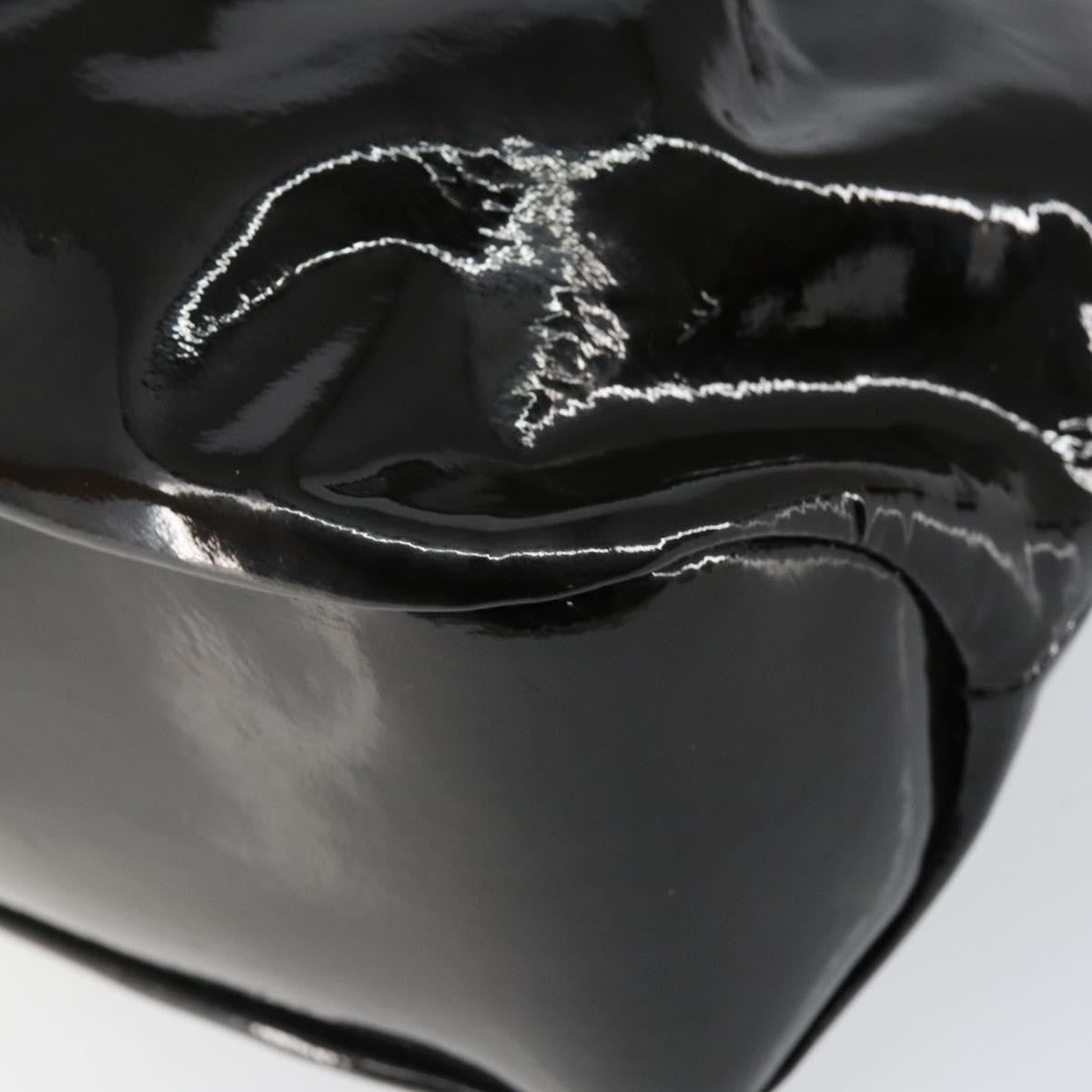 Salvatore Ferragamo Vintage Tote bag Patent Leather, BLACK, PATENT_LEATHER, Tote bag