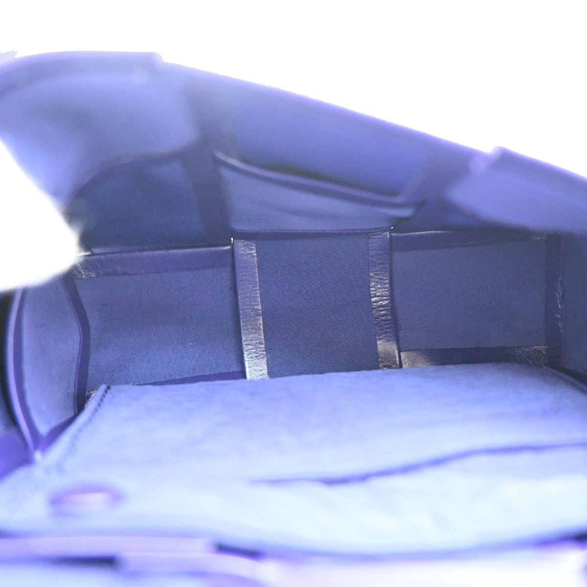 Bottega Veneta Cassette Crossbody Bag Maxi Intrecciato Fringe Leather, PURPLE, LEATHER, Crossbody bag