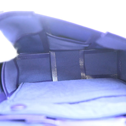 Bottega Veneta Cassette Crossbody Bag Maxi Intrecciato Fringe Leather, PURPLE, LEATHER, Crossbody bag