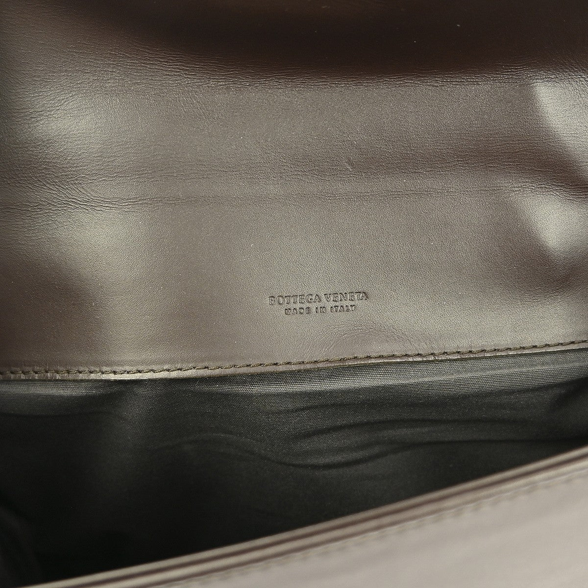 Bottega Veneta Intrecciato Handbag Leather, BROWN, LEATHER, Handbag