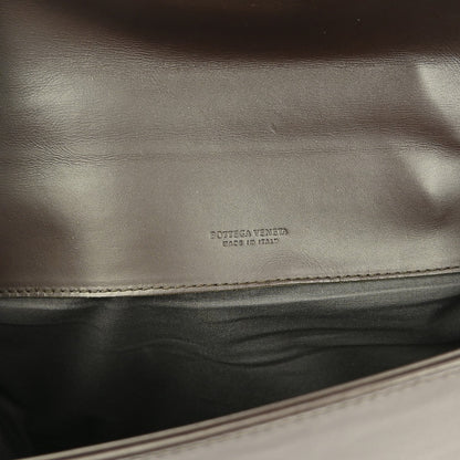 Bottega Veneta Intrecciato Handbag Leather, BROWN, LEATHER, Handbag