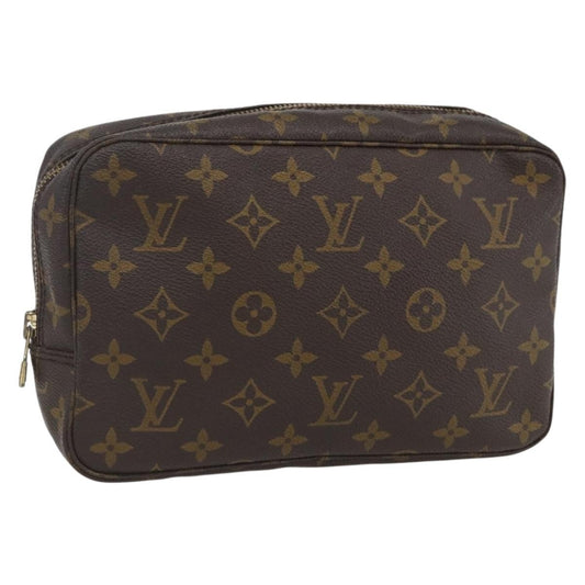 Louis Vuitton Trousse Toilette Monogram Canvas, BROWN, CANVAS, Clutche & pouche