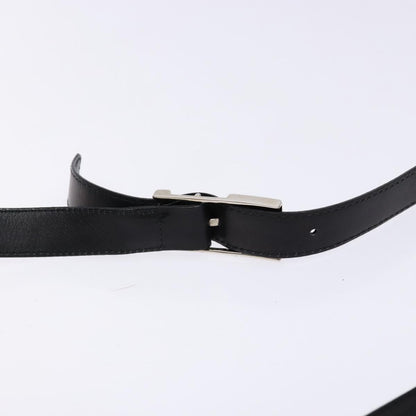 Salvatore Ferragamo Gancini Shoulder Bag Leather, BLACK, LEATHER, Shoulder bag