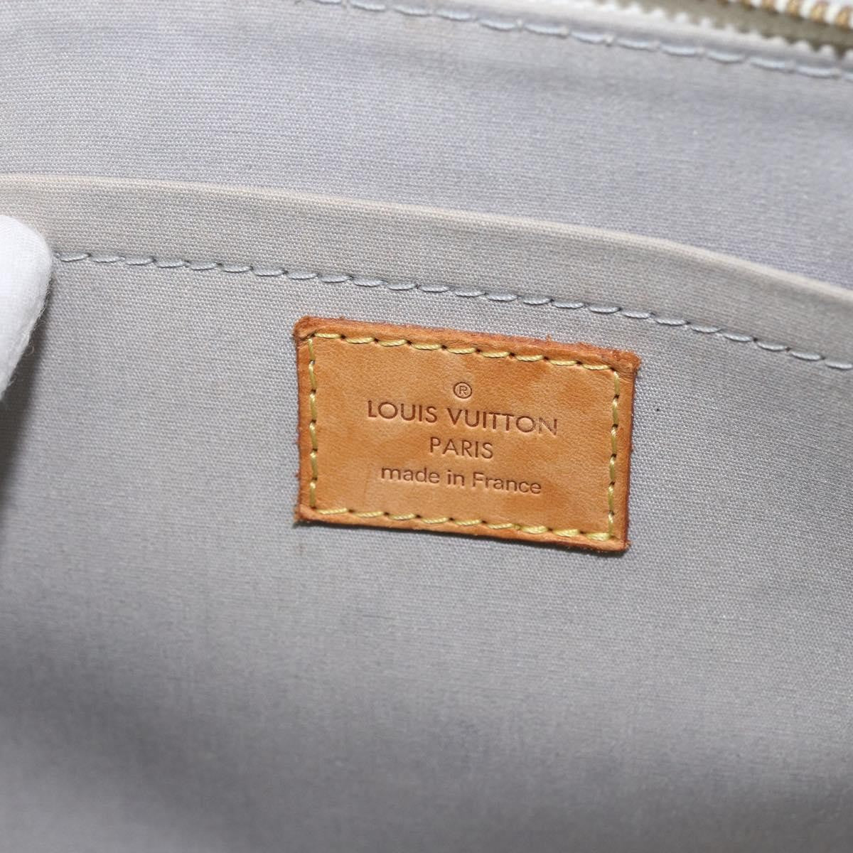 Louis Vuitton Rosewood Avenue Handbag Monogram Vernis, BEIGE, PATENT_LEATHER, Handbag