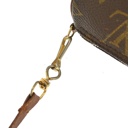 Louis Vuitton Papillon Pochette Monogram Canvas, BROWN, CANVAS, Clutche & pouche