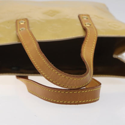 Louis Vuitton Reade Handbag Monogram Vernis, BEIGE, PATENT_LEATHER, Handbag
