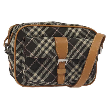 Burberry Nova Check Blue Label Nylon, BROWN, NYLON, Travel bag