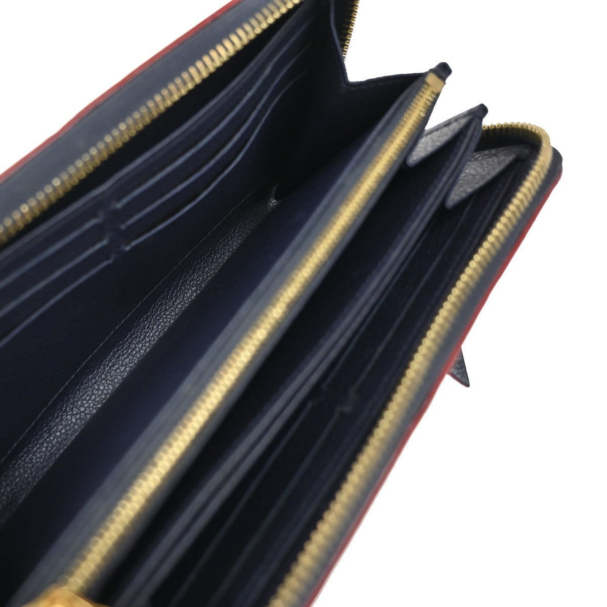 Louis Vuitton Portefeuille zippy Monogramme Empreinte Monogramme Empreinte, NAVY, LEATHER, Wallets