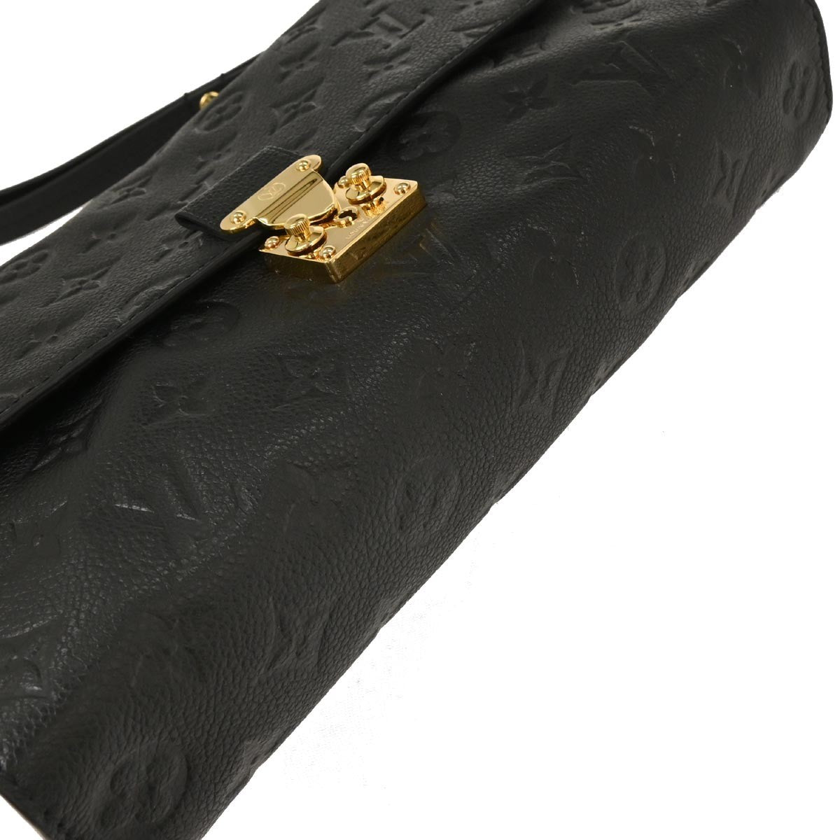 Louis Vuitton Fascinante Handbag Monogram Empreinte Leather, BLACK, LEATHER, Shoulder bag