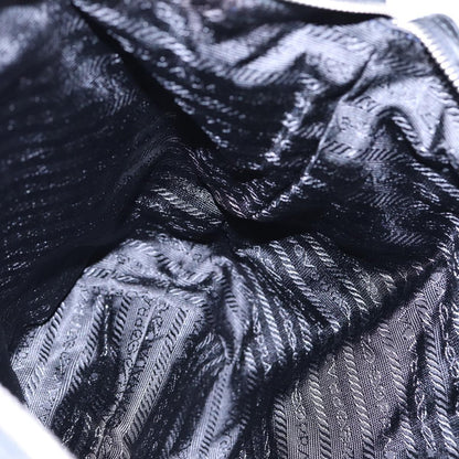 Prada Vintage Shoulder Bag Quilted Tessuto, NAVY, NYLON, Shoulder bag