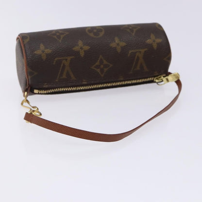 Louis Vuitton Papillon Pochette Monogram Canvas, BROWN, CANVAS, Handbag