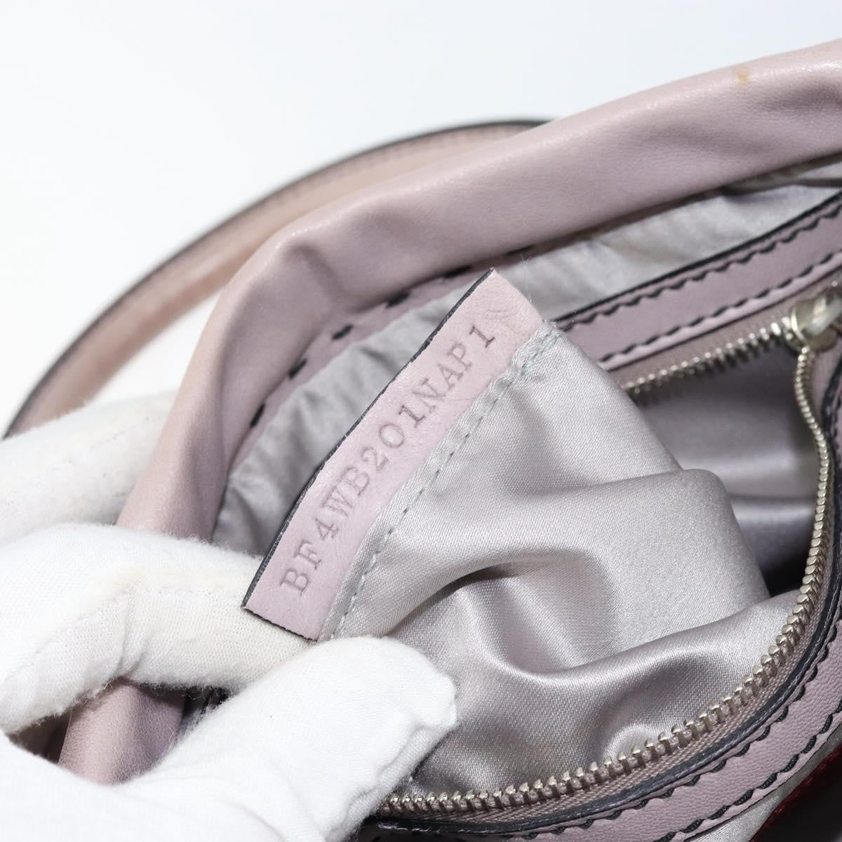 Valentino Garavani Rose Handbag Leather, PURPLE, LEATHER, Handbag