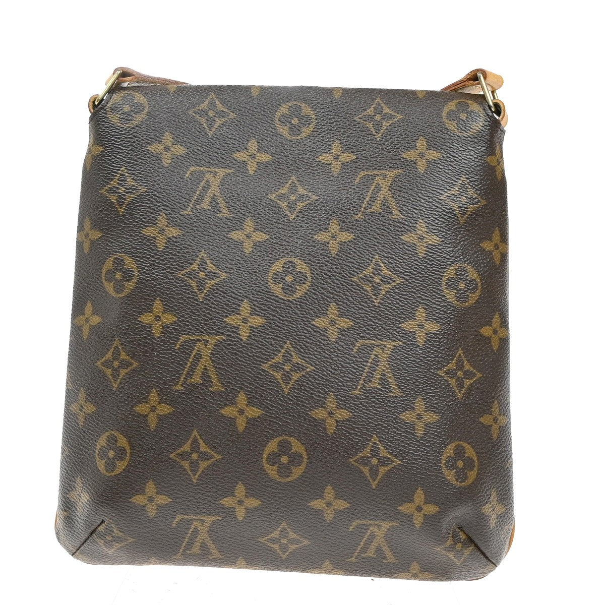 Louis Vuitton Musette Salsa Handbag Monogram Canvas, BROWN, CANVAS, Shoulder bag