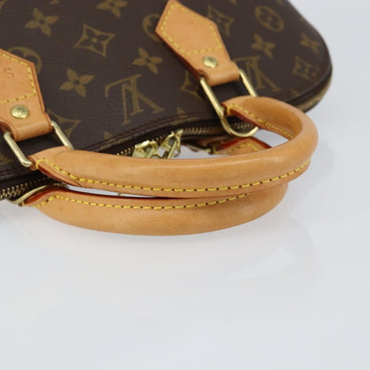 Louis Vuitton Alma Handbag Monogram Canvas, BROWN, CANVAS, Handbag