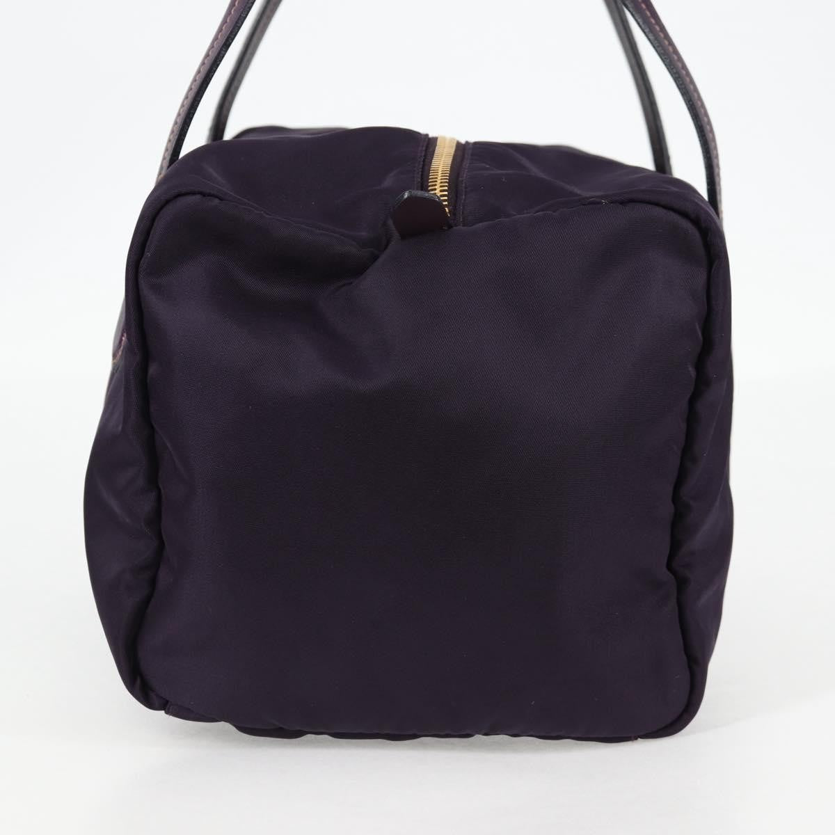 Prada Vintage Boston Bag Nylon, PURPLE, NYLON, Bag