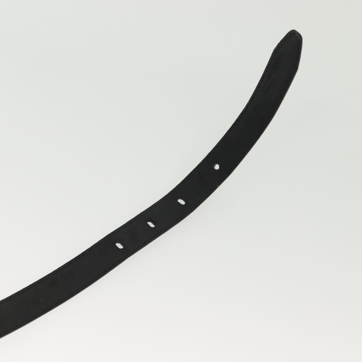 Salvatore Ferragamo Gancini Belt Leather, BLACK, LEATHER, Belts