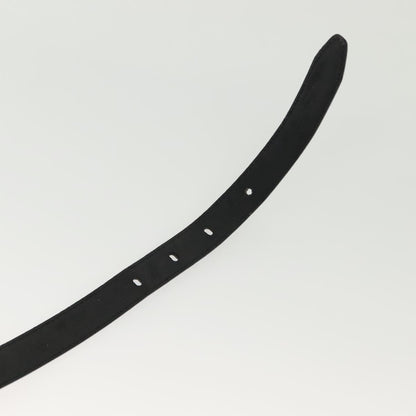 Salvatore Ferragamo Gancini Belt Leather, BLACK, LEATHER, Belts