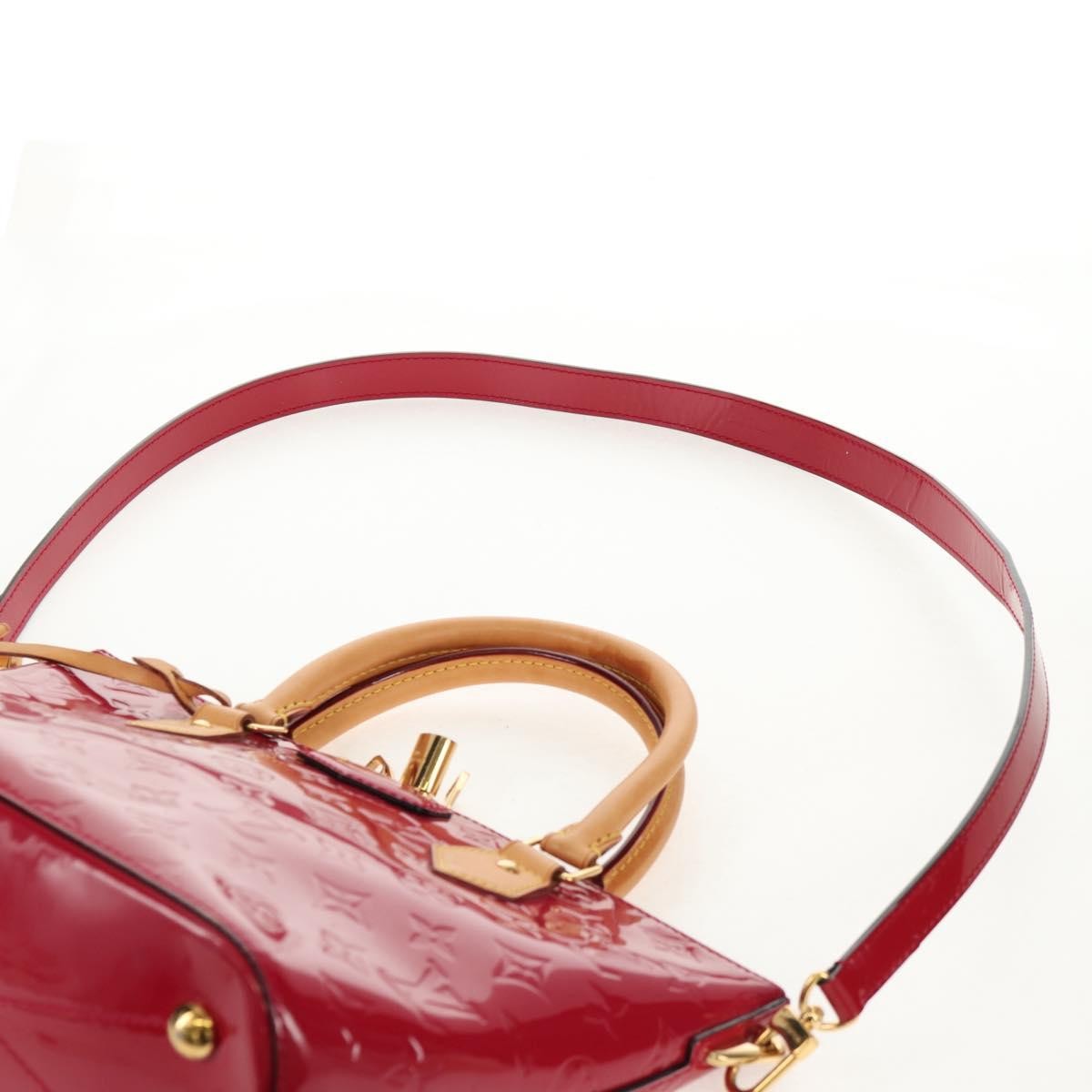 Louis Vuitton Montebello Handbag Monogram Vernis, PINK, PATENT_LEATHER, Handbag