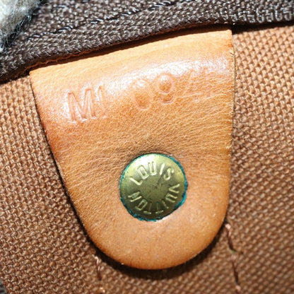 Louis Vuitton Keepall Bag Monogram Canvas, BROWN, CANVAS, Travel bag