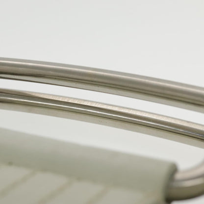 Prada Vintage Handbag Leather, WHITE, LEATHER, Handbag