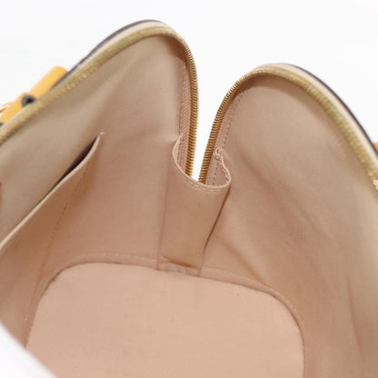 Louis Vuitton Alma Handbag Patent Leather, BEIGE, PATENT_LEATHER, Handbag