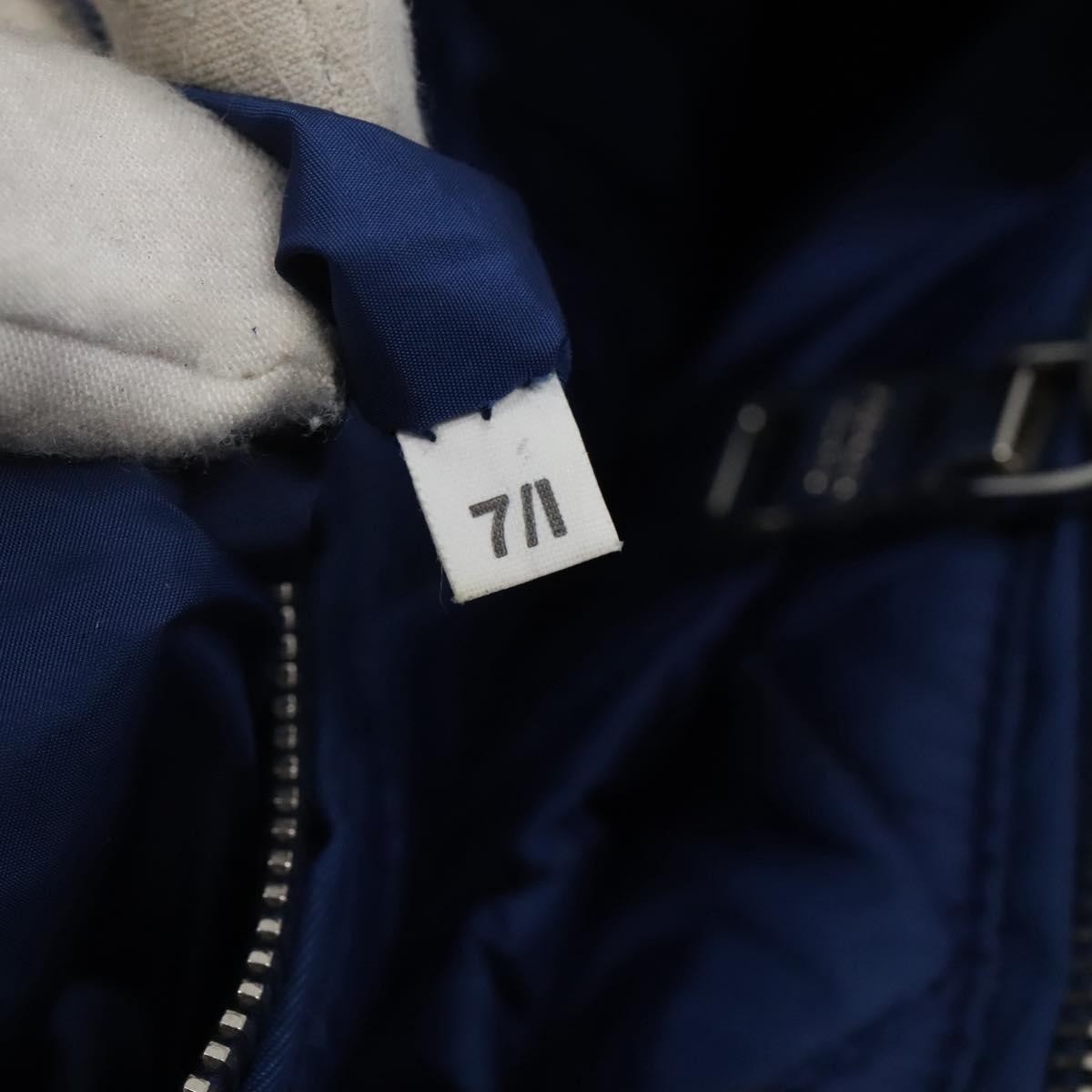 Prada Bomber Tote Tessuto, BLUE, NYLON, Tote bag