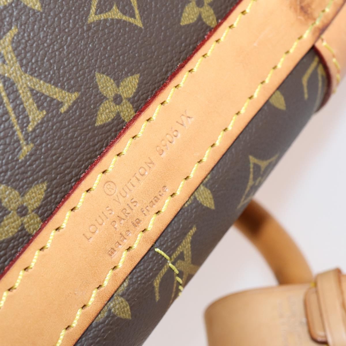 Louis Vuitton Dog Carrier Bag Monogram Canvas, BROWN, CANVAS, Travel bag