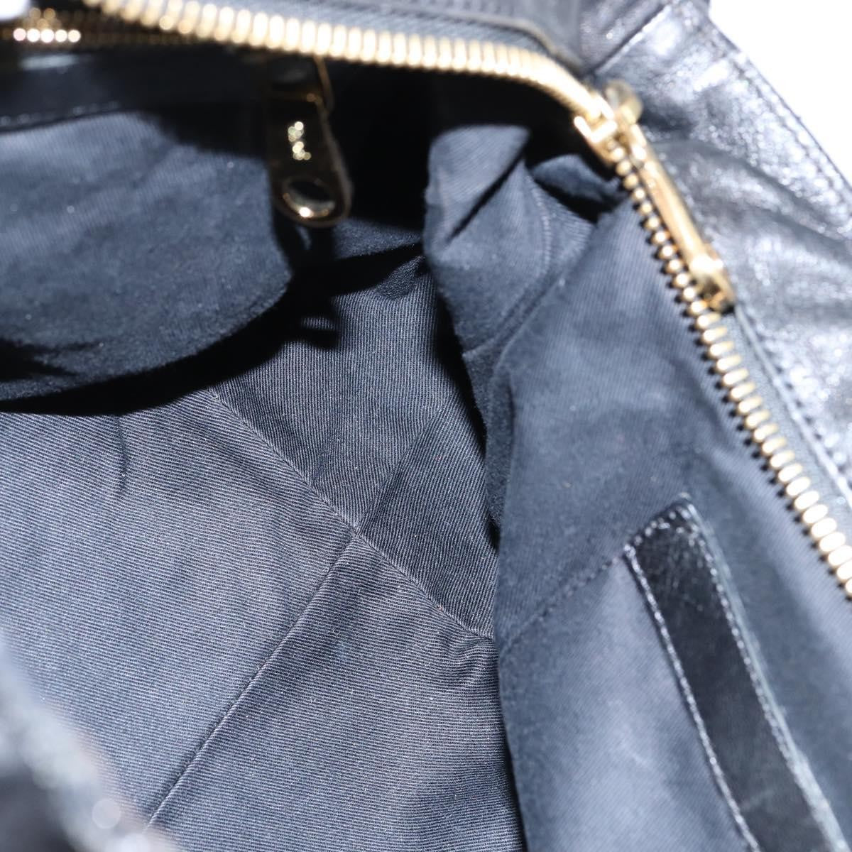 Chloe Ethel Tote Leather, BLACK, LEATHER, Tote bag