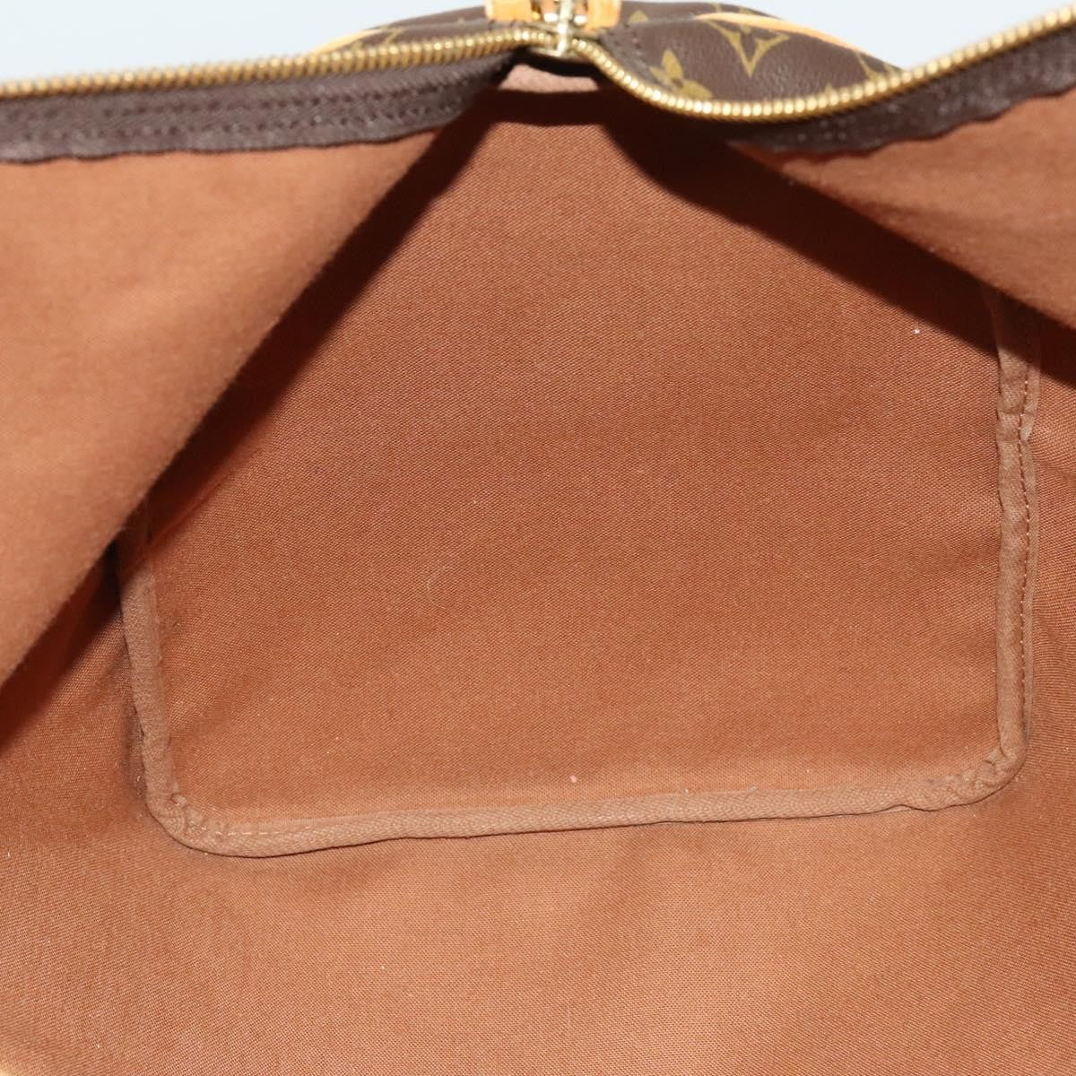 Louis Vuitton Keepall Bag Monogram Canvas, BROWN, CANVAS, Travel bag