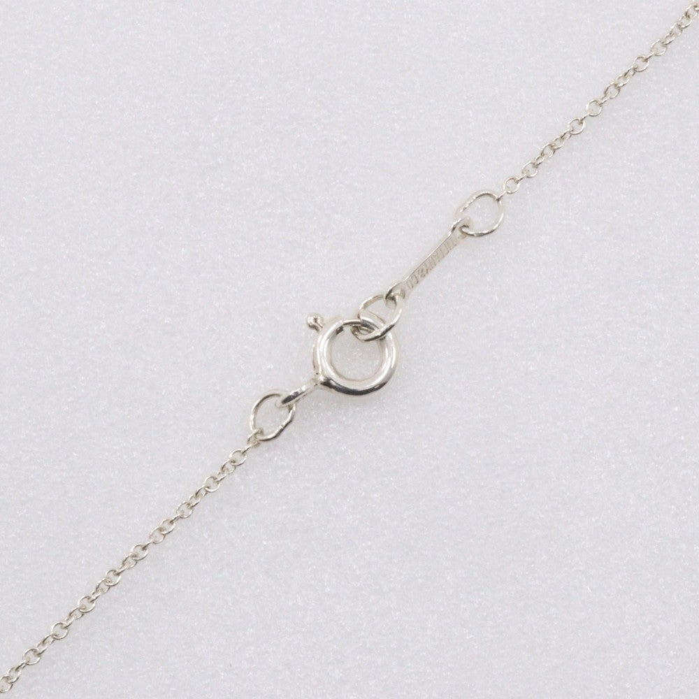 Tiffany & Co. Elsa Peretti Teardrop Pendant Necklace Sterling Silver, SILVER, SILVER, Necklace