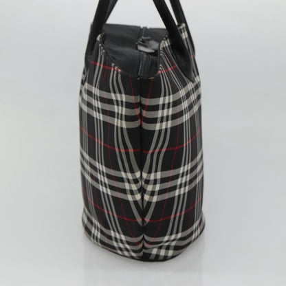 Burberry Nova Check Tote Nylon, BLACK, NYLON, Tote bag