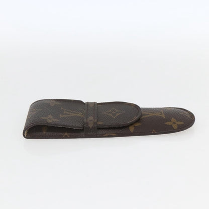 Louis Vuitton Etui à stylo Canvas, BROWN, CANVAS, Clutche & pouche