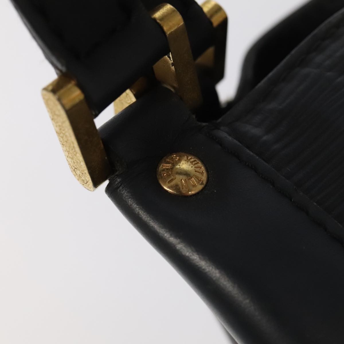 Louis Vuitton Mandara Handbag Epi Leather, BLACK, LEATHER, Handbag