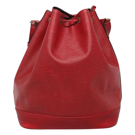 Louis Vuitton Noe Handbag Epi leather, RED, LEATHER, Handbag