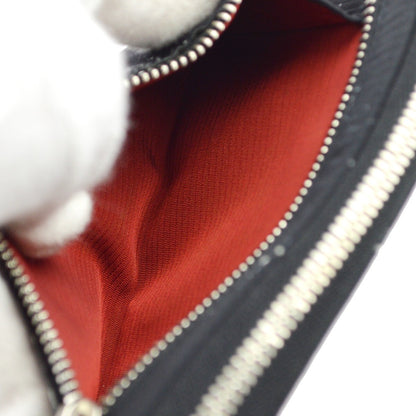 Chanel Travel Line ZIp Around Wallet Printed Nylon, BLACK, NYLON, Wallets