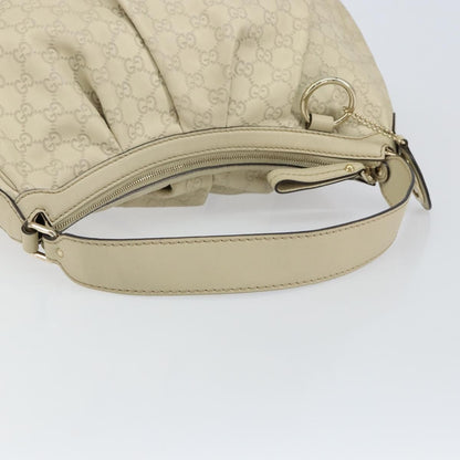 Gucci Sukey Hobo Guccissima Leather, ECRU, LEATHER, Shoulder bag
