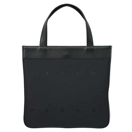 Burberry Vintage tote bag Nylon, BLACK, NYLON, Tote bag
