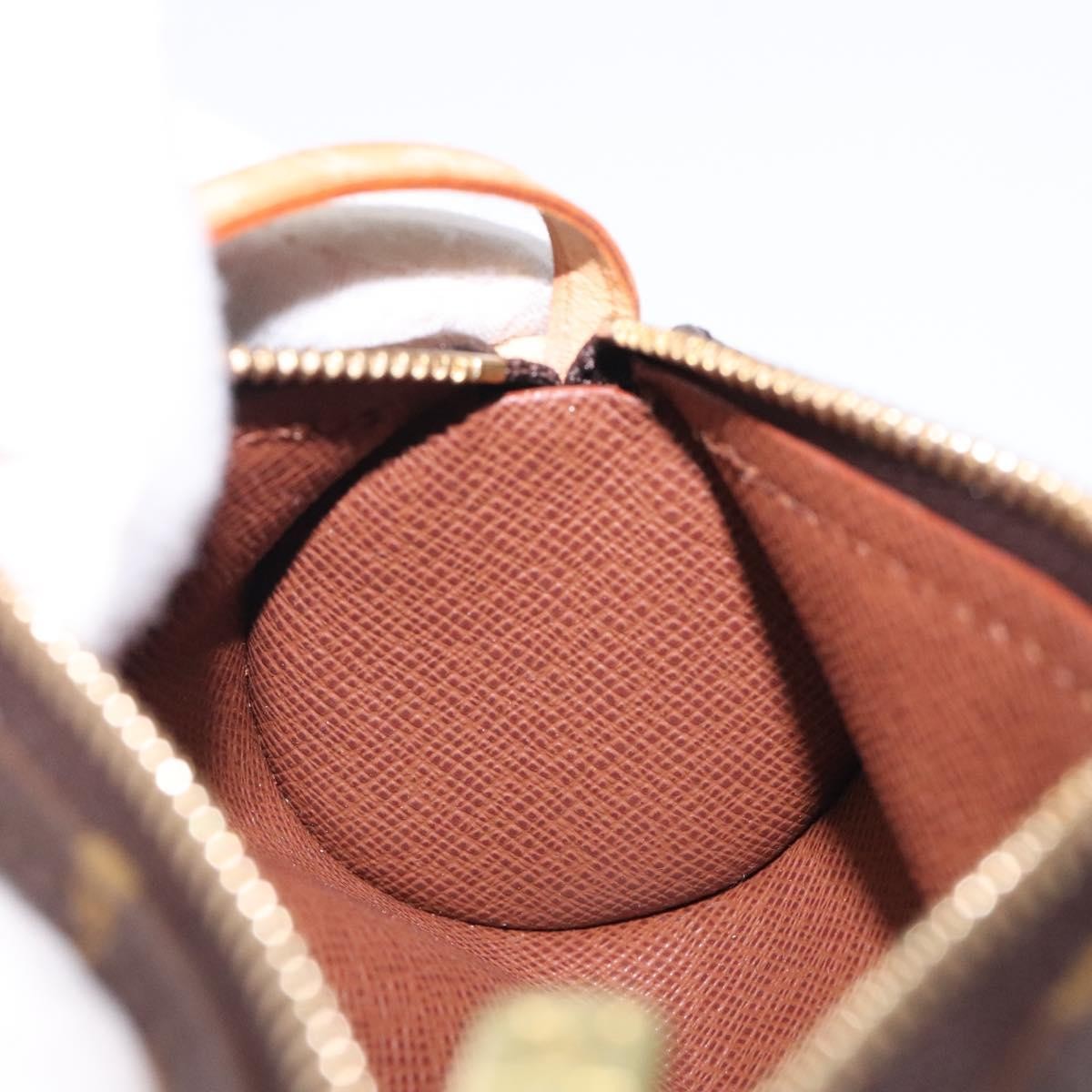 Louis Vuitton Papillon Pochette Monogram Canvas, BROWN, CANVAS, Handbag