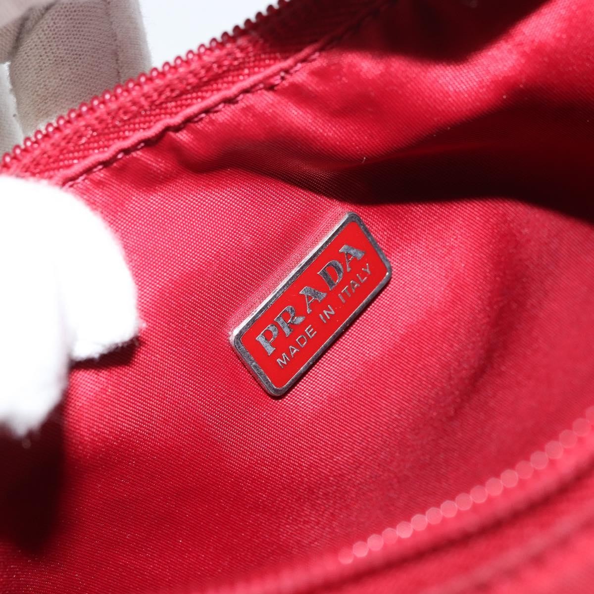 Prada Hobo Tessuto, RED, NYLON, Handbag