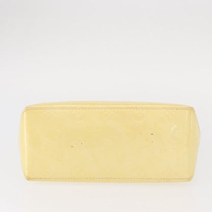 Louis Vuitton Reade Handbag Monogram Vernis, BEIGE, PATENT_LEATHER, Tote bag