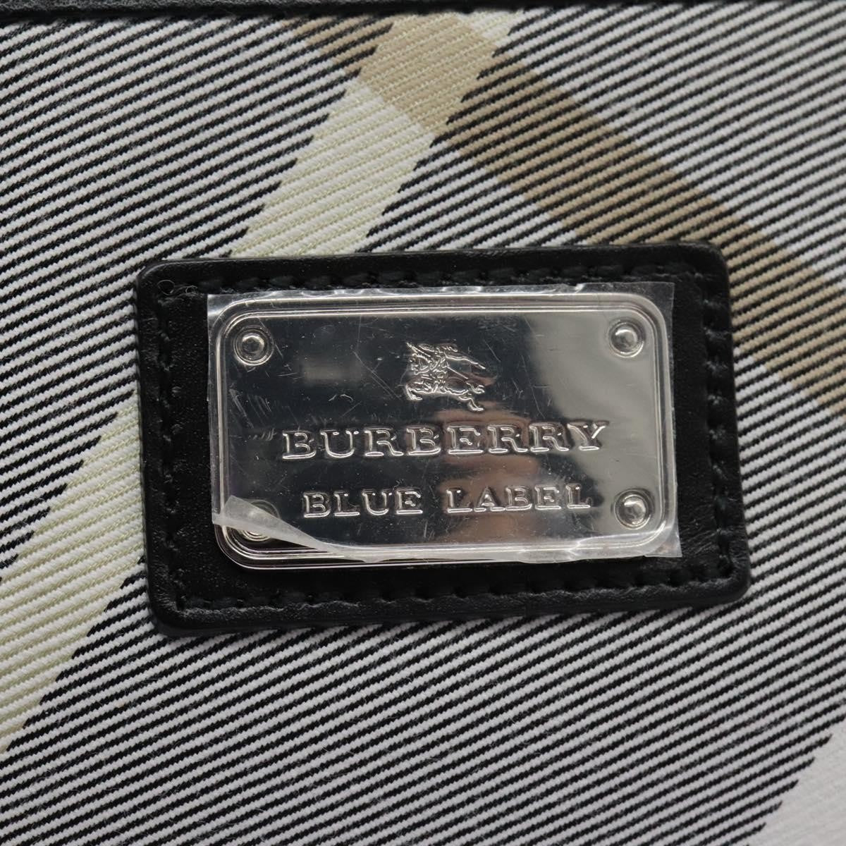 Burberry Nova check Pochette Nylon, GRAY, CANVAS, Clutche & pouche