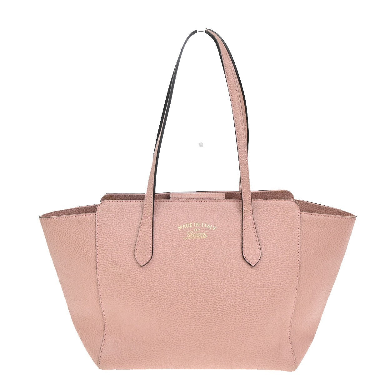 Gucci Swing Tote Leather, PINK, LEATHER, Tote bag