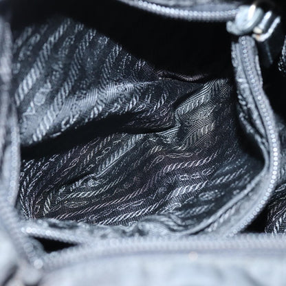 Prada Flat Messenger Bag Tessuto, BLACK, NYLON, Shoulder bag