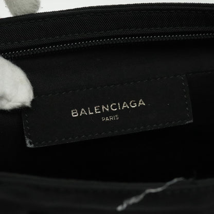Balenciaga Logo Pouch Canvas, BLACK, CANVAS, Clutche & pouche