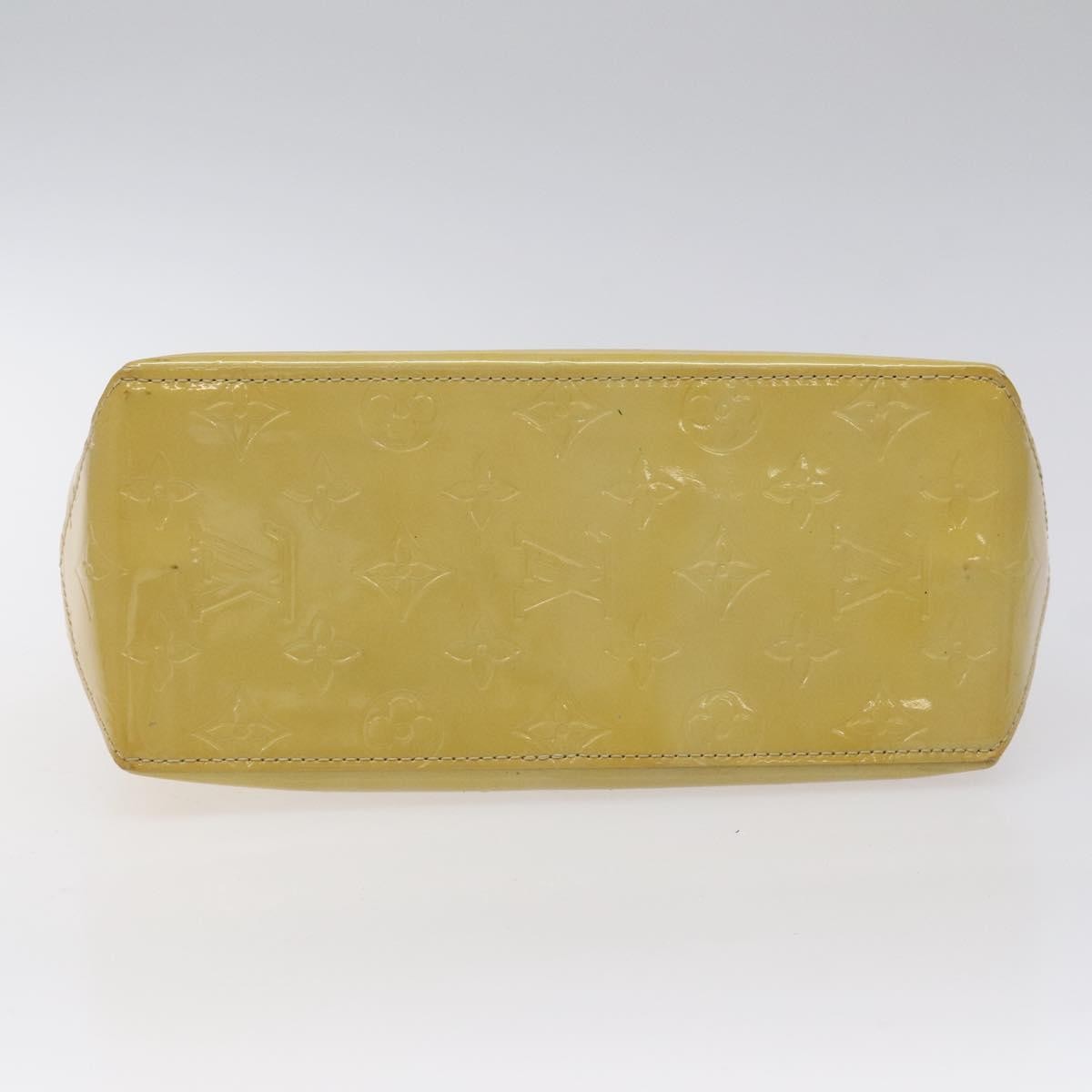 Louis Vuitton Reade Handbag Monogram Vernis, BEIGE, PATENT_LEATHER, Handbag