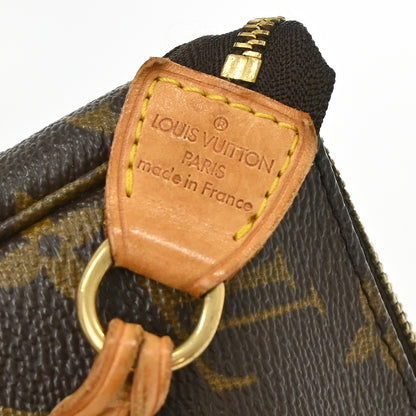Louis Vuitton Pochette Accessoires NM Monogram Canvas, Brown, Canvas, Clutch