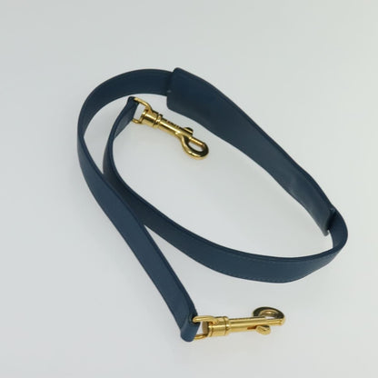 Celine Trapeze Bag Leather, BLUE, LEATHER, Handbag