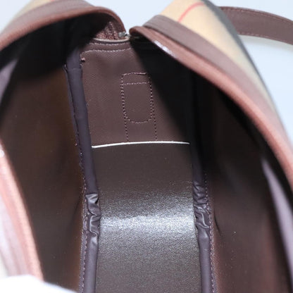 Burberry Nova check Shoulder bag Canvas, BEIGE, CANVAS, Shoulder bag